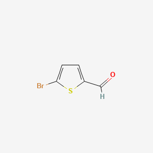 5-Bromothiophene-2-carbaldehyde chemical structure (CAS 4701-17-1)