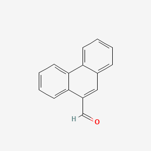 9-Phenanthrenecarboxaldehyde chemical structure (CAS 4707-71-5)