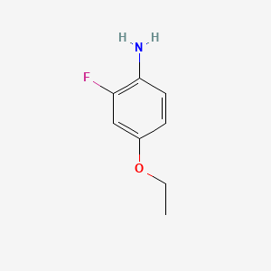 4-Ethoxy-2-fluoroaniline chemical structure (CAS 470702-37-5)