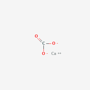 Calcium carbonate chemical structure (CAS 471-34-1)