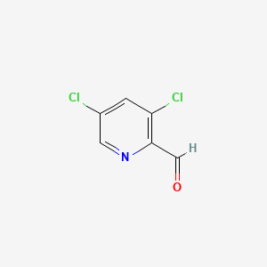3,5-Dichloropicolinaldehyde chemical structure (CAS 471909-65-6)