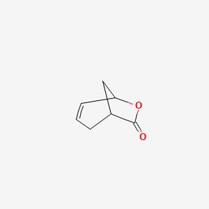 6-Oxabicyclo[3.2.1]oct-3-en-7-one chemical structure (CAS 4720-83-6)