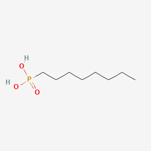 N-Octylphosphonic acid chemical structure (CAS 4724-48-5)