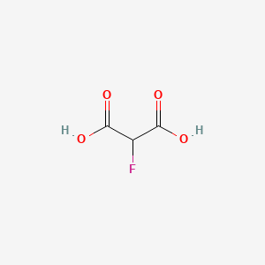 2-Fluoromalonic acid chemical structure (CAS 473-87-0)