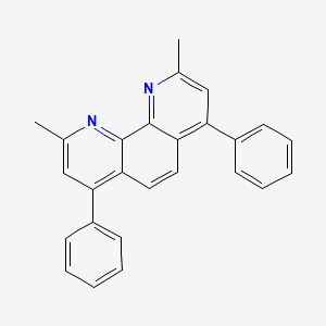 2,9-Dimethyl-4,7-diphenyl-1,10-phenanthroline chemical structure (CAS 4733-39-5)