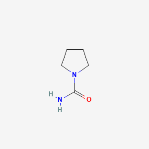 Pyrrolidine-1-carboxamide chemical structure (CAS 4736-71-4)