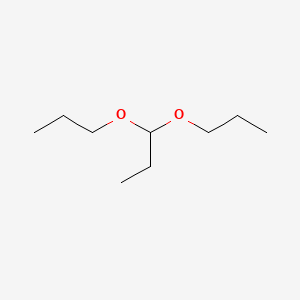 1,1-Dipropoxypropane chemical structure (CAS 4744-11-0)