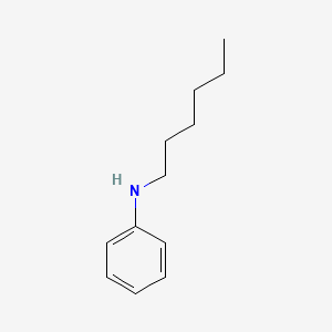 N-Hexylaniline chemical structure (CAS 4746-32-1)
