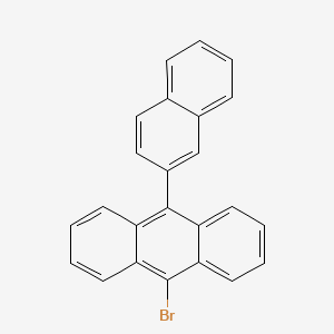 9-Bromo-10-(2-naphthyl)anthracene chemical structure (CAS 474688-73-8)