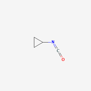 Isocyanatocyclopropane chemical structure (CAS 4747-72-2)