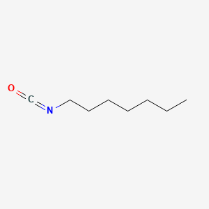 n-heptylisocyanate chemical structure (CAS 4747-81-3)