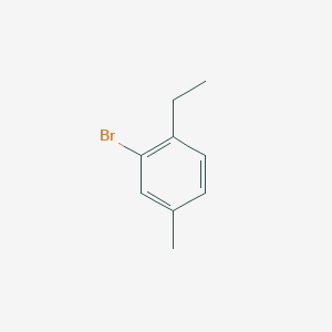 2-Bromo-1-ethyl-4-methylbenzene chemical structure (CAS 4748-83-8)