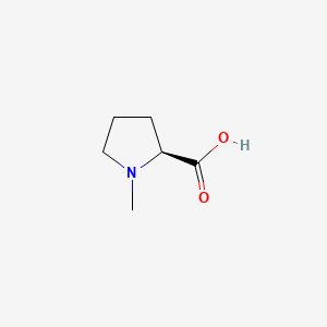 Methyl-L-proline chemical structure (CAS 475-11-6)