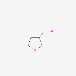 3-(Iodomethyl)tetrahydrofuran chemical structure (CAS 475060-43-6)