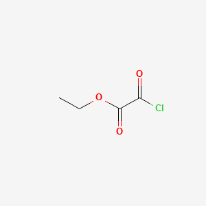 Ethyl oxalyl monochloride chemical structure (CAS 4755-77-5)