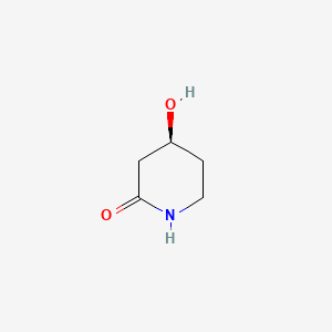 (S)-4-Hydroxypiperidin-2-one chemical structure (CAS 476014-92-3)