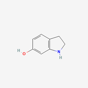 Indolin-6-ol chemical structure (CAS 4770-37-0)