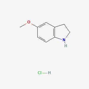 5-Methoxyindoline hydrochloride chemical structure (CAS 4770-39-2)