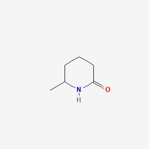 6-Methylpiperidin-2-one chemical structure (CAS 4775-98-8)