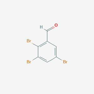 2,3,5-Tribromobenzaldehyde chemical structure (CAS 477534-83-1)