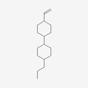 4-Propyl-4'-vinyl-1,1'-bi(cyclohexane) chemical structure (CAS 477557-80-5)