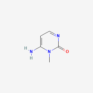 6-Amino-1-methylpyrimidin-2(1H)-one chemical structure (CAS 4776-08-3)