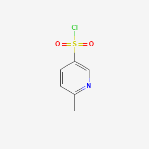 6-Methylpyridine-3-sulfonyl chloride chemical structure (CAS 478264-00-5)