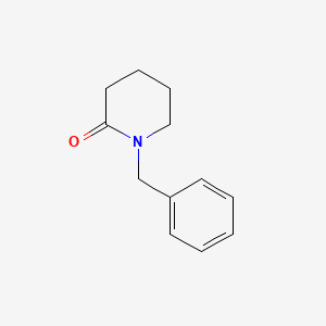 1-Benzylpiperidin-2-one chemical structure (CAS 4783-65-7)