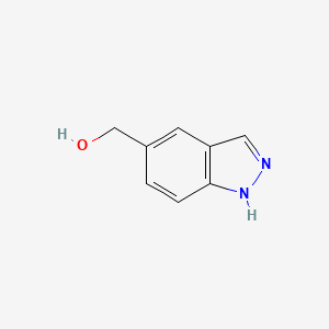 (1H-Indazol-5-yl)methanol chemical structure (CAS 478828-52-3)