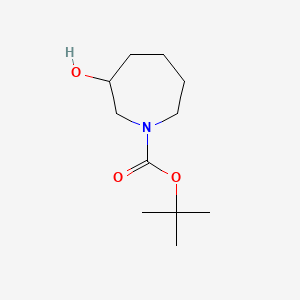 tert-Butyl 3-hydroxyazepane-1-carboxylate chemical structure (CAS 478841-10-0)