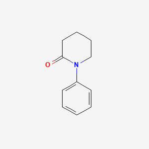 1-Phenylpiperidin-2-one chemical structure (CAS 4789-09-7)