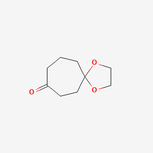 1,4-Dioxaspiro[4.6]undecan-8-one chemical structure (CAS 4792-37-4)
