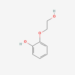 2-(2-Hydroxyethoxy)phenol chemical structure (CAS 4792-78-3)
