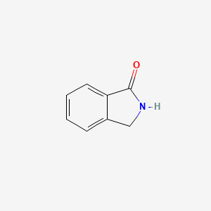 Isoindolin-1-one chemical structure (CAS 480-91-1)