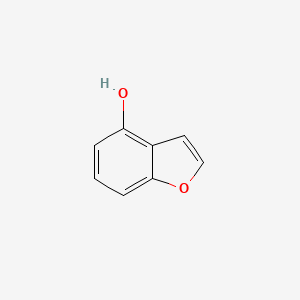 Benzofuran-4-ol chemical structure (CAS 480-97-7)