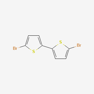 5,5'-Dibromo-2,2'-bithiophene chemical structure (CAS 4805-22-5)