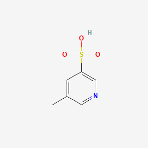 5-Methylpyridine-3-sulfonic acid chemical structure (CAS 4808-70-2)