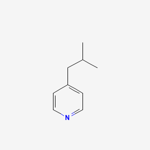 4-Isobutylpyridine chemical structure (CAS 4810-79-1)