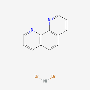 Dibromo(1,10-phenanthroline-κN1,κN10)nickel chemical structure (CAS 48165-50-0)