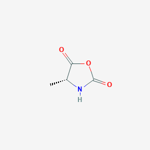 D-AlanineN-carboxy anhydride chemical structure (CAS 4829-14-5)