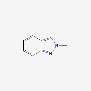 2-Methyl-2H-indazole chemical structure (CAS 4838-00-0)