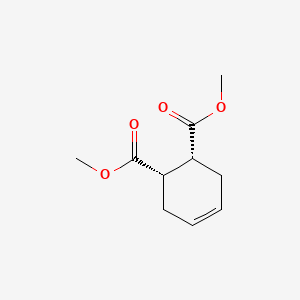 cis-Dimethyl cyclohex-4-ene-1,2-dicarboxylate chemical structure (CAS 4841-84-3)