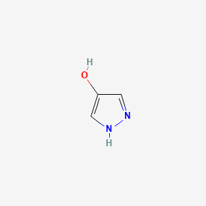 1H-Pyrazol-4-ol chemical structure (CAS 4843-98-5)