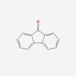 9H-Fluoren-9-one chemical structure (CAS 486-25-9)