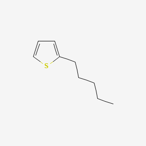 2-Pentylthiophene chemical structure (CAS 4861-58-9)