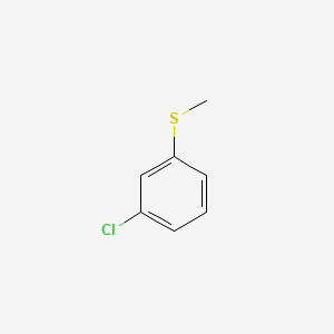 (3-Chlorophenyl)(methyl)sulfane chemical structure (CAS 4867-37-2)