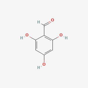 2,4,6-Trihydroxybenzaldehyde chemical structure (CAS 487-70-7)
