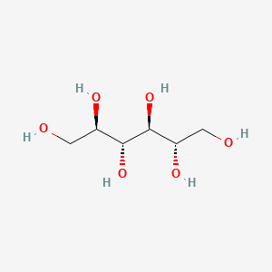 rel-(2R,3R,4S,5S)-Hexane-1,2,3,4,5,6-hexaol chemical structure (CAS 488-44-8)