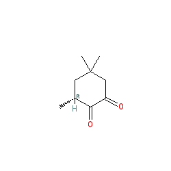 2-Hydroxy-3,5,5-trimethyl-2-cyclohexen-1-one chemical structure (CAS 4883-60-7)
