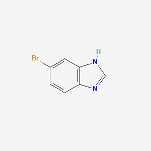 5-Bromo-1H-benzo[d]imidazole chemical structure (CAS 4887-88-1)